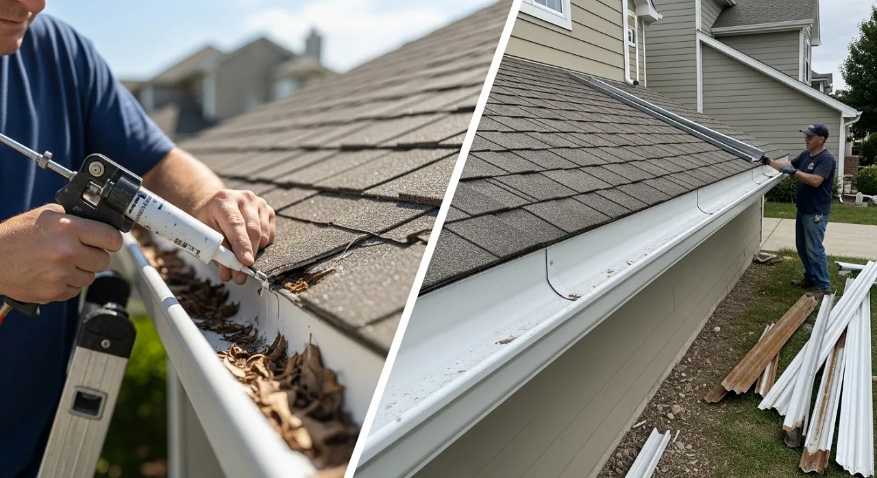 Is It Better to Repair Gutters or Replace Them